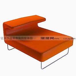 3D單人沙發(fā)模型