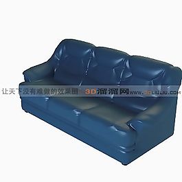 3D三人沙發(fā)模型