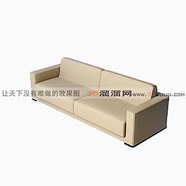 3D雙人沙發(fā)模型