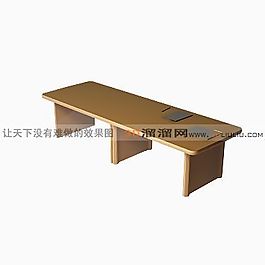 3D辦公桌模型