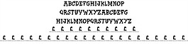 黃油指字體