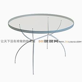 3D圓桌模型