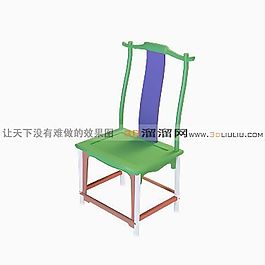3D太師椅模型