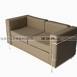 3D雙人沙發(fā)模型