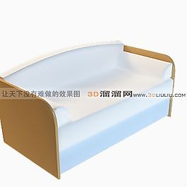 3D多人沙发模型