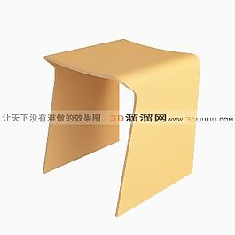 3D凳模型