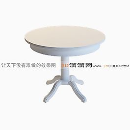 3D圓桌模型