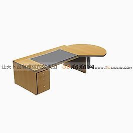 3D辦公桌模型