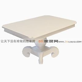 3D桌子模型