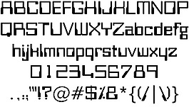 位字體