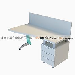 3D辦公桌模型