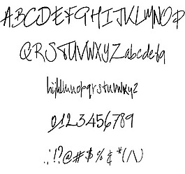 巴特handschrift字體