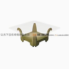 3D茶幾模型