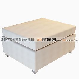 3D沙發(fā)凳模型