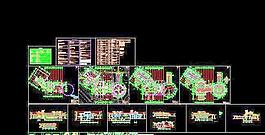 專業設計小區會所建筑施工圖