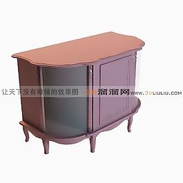 3D邊柜模型