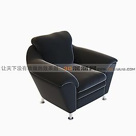 3D單人沙發(fā)模型