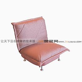 3D單人沙發(fā)模型
