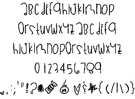 bananasinpajamas字體