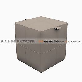 3D沙发凳模型