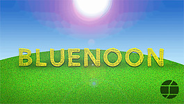 bluenoon字体