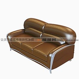 3D三人沙發(fā)模型