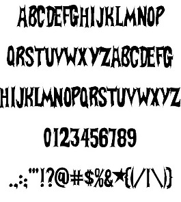 batfont字體