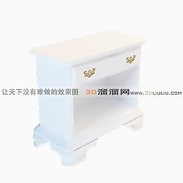3D邊柜模型