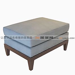 3D沙發(fā)凳模型