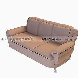 3D三人沙發(fā)模型