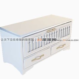 3D邊柜模型