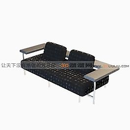 3D三人沙發(fā)模型