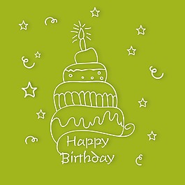 背景摘要生日快樂