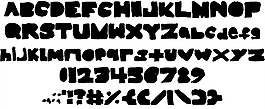 bigandthick字體