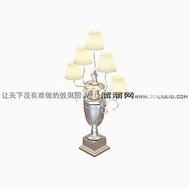 3D臺(tái)燈模型