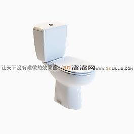 3D坐便器模型
