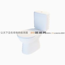 3D坐便器模型