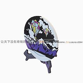 3D瓷器模型