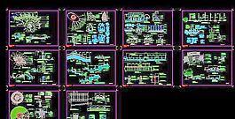 全套廣場景觀施工圖