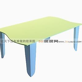 3D桌子模型