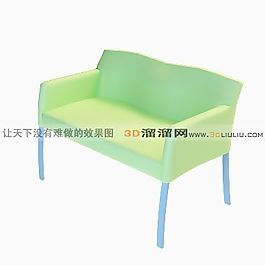 3D休閑椅模型