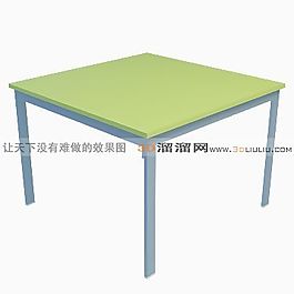 3D桌子模型