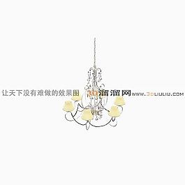 3D吊燈模型
