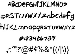 brushcut字體