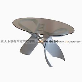 3D茶几模型