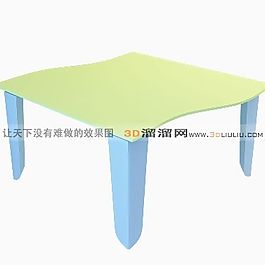 3D桌子模型