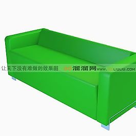 3D多人沙發(fā)模型