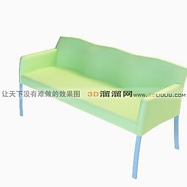 3D休閑椅模型