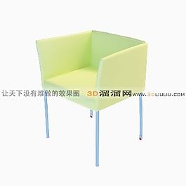 3D休閑椅模型