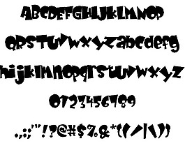 嬰兒kruffy字體
